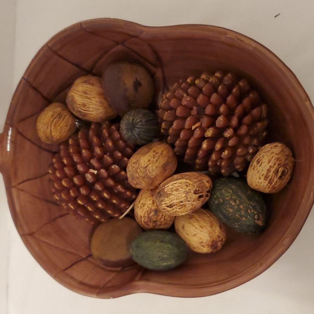 Brown Fall Acorn 🌰 Nut Bowl Nut Bowl